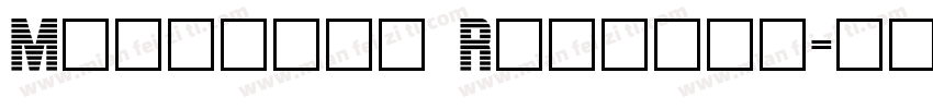 Maverick Regular字体转换